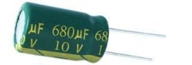 680UF 10V 8X11 105C ELEKTROLİTİK KONDANSATÖR