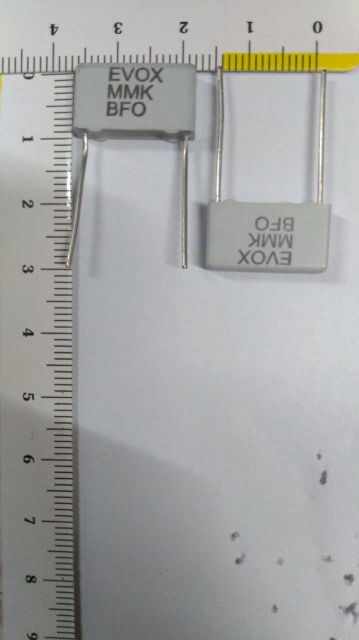 470NF 100V  Polyester Kondansatör %5 RM:15 F601BD474J100L
