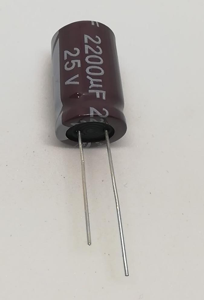 2200uf 25V Elektrolitik Kondansatör 105C 13x20