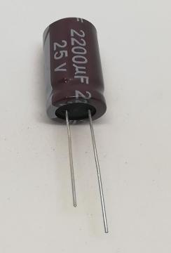 2200uf 25V Elektrolitik Kondansatör 105C 13x21