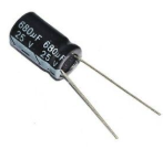 680UF 25V 10X16 105C ELEKTROLİTİK KONDANSATÖR