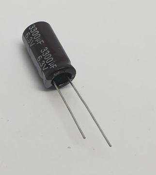 3300uf 6.3V Elektrolitik Kondansatör105C 10X20