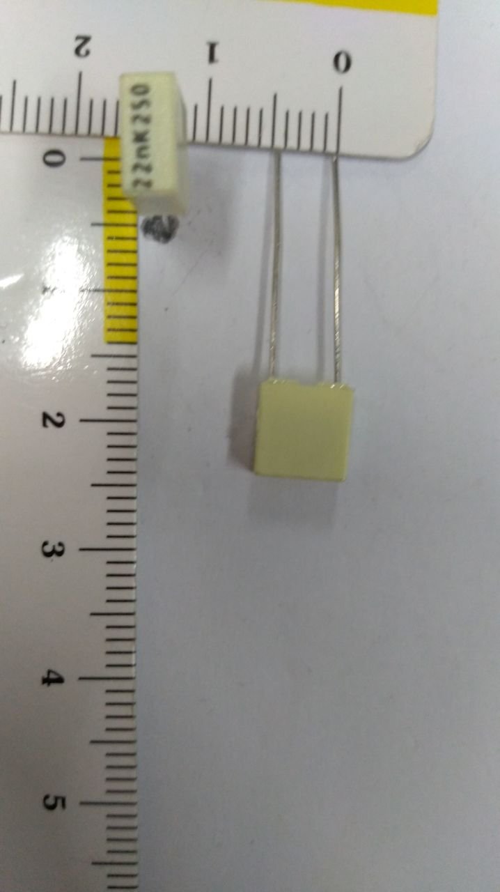 22NF 250V Polyester Kondansatör %10 RM5 (R82IC2220DQ50K)