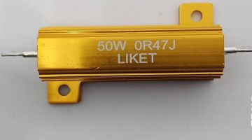 0R47 50W Alüminyum Direnç