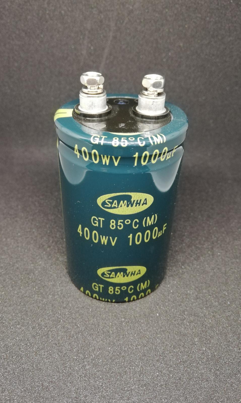 1000uf 400v  Vidalı Kondansatör 85C Derece 51X80