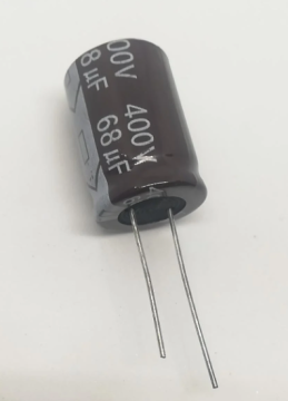 68uF 400V Elektrolitik Kondansatör 105C 18X26
