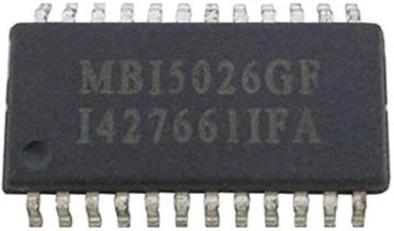 MBI5026GF SMD (16 Bit Constant Current Led Sink Driver)