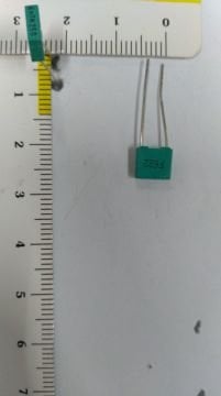 4.7NF 250V %10 RM5  ( F622JF472K250R ) KEMET  Polyester Kondansatör