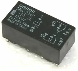 G6A-274P-ST-US-DC12V Omron Signal Röle