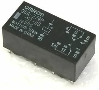G6A-274P-ST-US-DC12V Omron Signal Röle