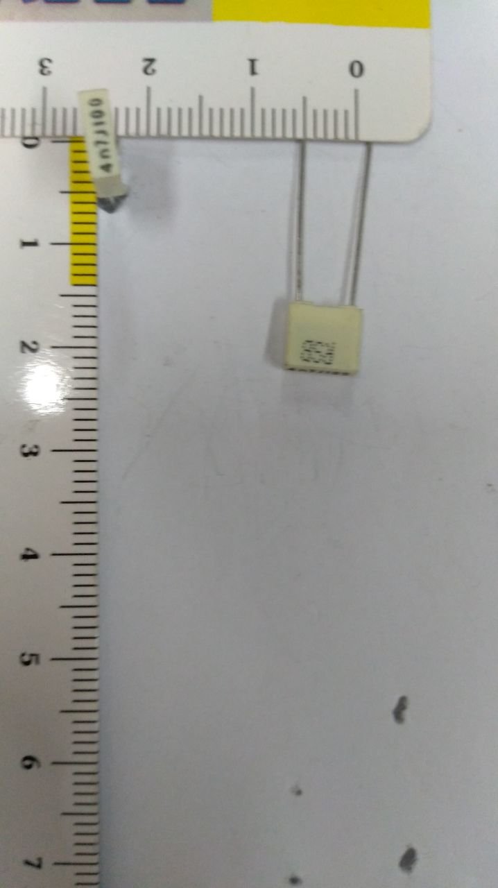 4.7NF 100V %5 RM5 ( RSBEC1470DQ00J ) KEMET  Polyester Kondansatör