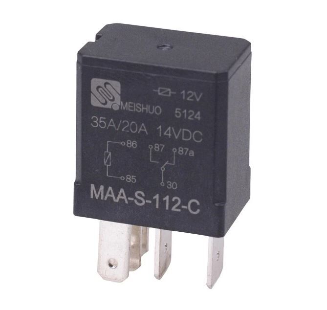 MAA-S-112-C 12V SPDT Micro Automotive Relay 35A