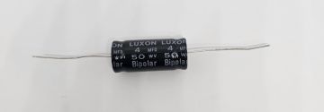 4UF 50V AXİAL BİPOLAR KONDANSATÖR