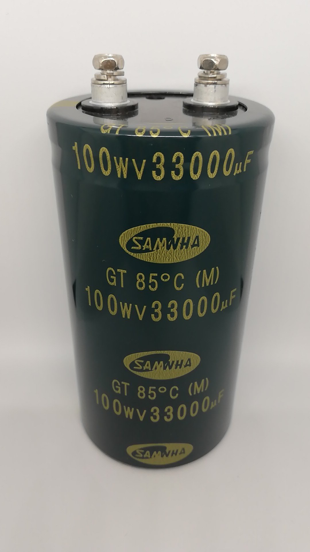 33000uf 100v  Vidalı Kondansatör 85 Derece 63.5x120