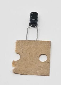 0.33UF 50V 4X7 85C BİPOLAR KONDANSATÖR