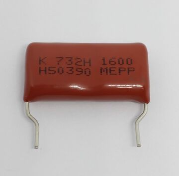 7.3NF 1600V %3 RM:25-20MM Damla Tipi Polyester Kondansatör
