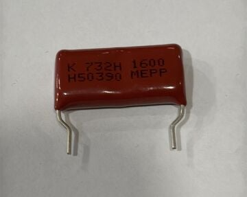 7.3NF 1600V %3 RM:25-20MM Damla Tipi Polyester Kondansatör