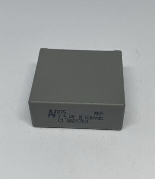 1.5UF 630V %10 RM:27,5 POLYESTER KONDANSATÖR