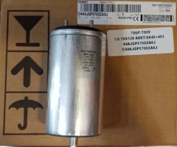70UF700V  Vidalı Kondansatör %5 76X138