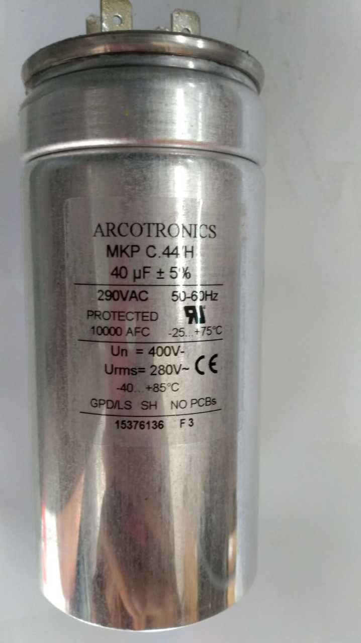40UF 400V  Vidalı Kondansatör  5x10.5