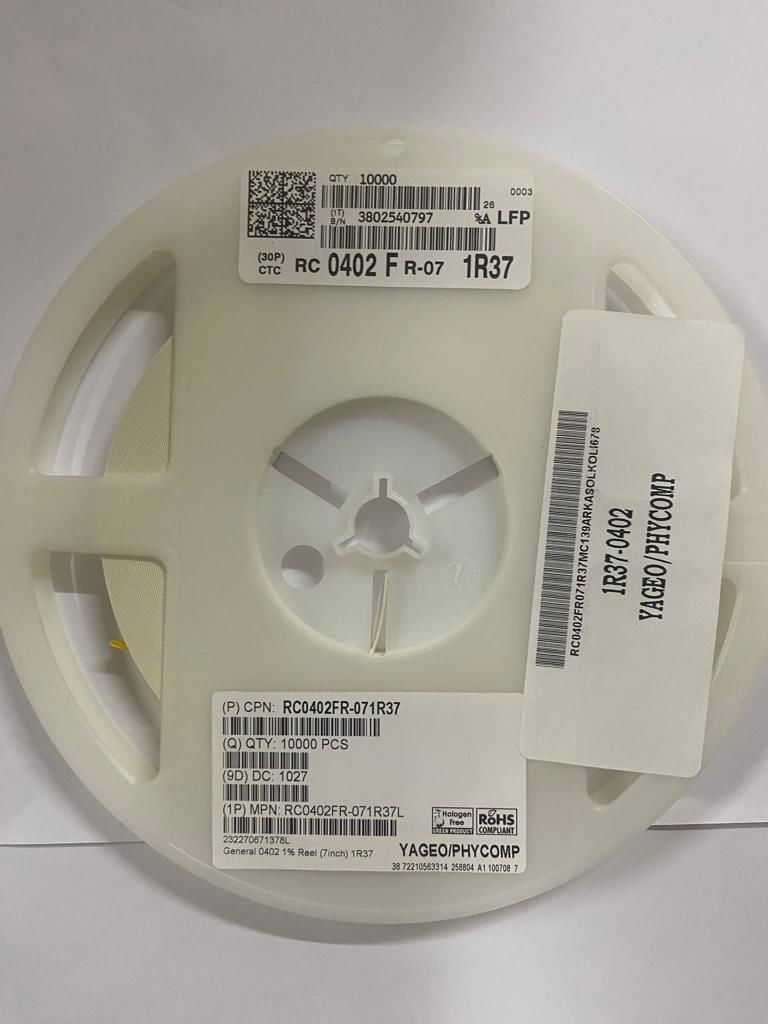 1R37 402 Smd Direnç %1 1/16W 10000 Adet