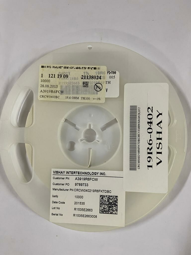 19R6 402 Smd Direnç %1 1/16W 10000 Adet