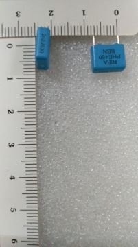 2.2NF 630V   Polyester Kondansatör %5 RM:7.5 F450KG222J630CL40J