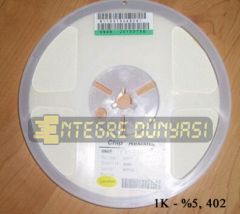 1K 402 Smd Direnç  %5  10,000 Adet