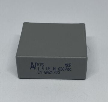 1.5NF 630V KISA BACAK %10 RM:7.5MM POLYESTER KONDANSATÖR