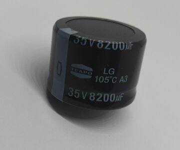 8200UF 35V Snap Kondansatör 105 Derece 35X25