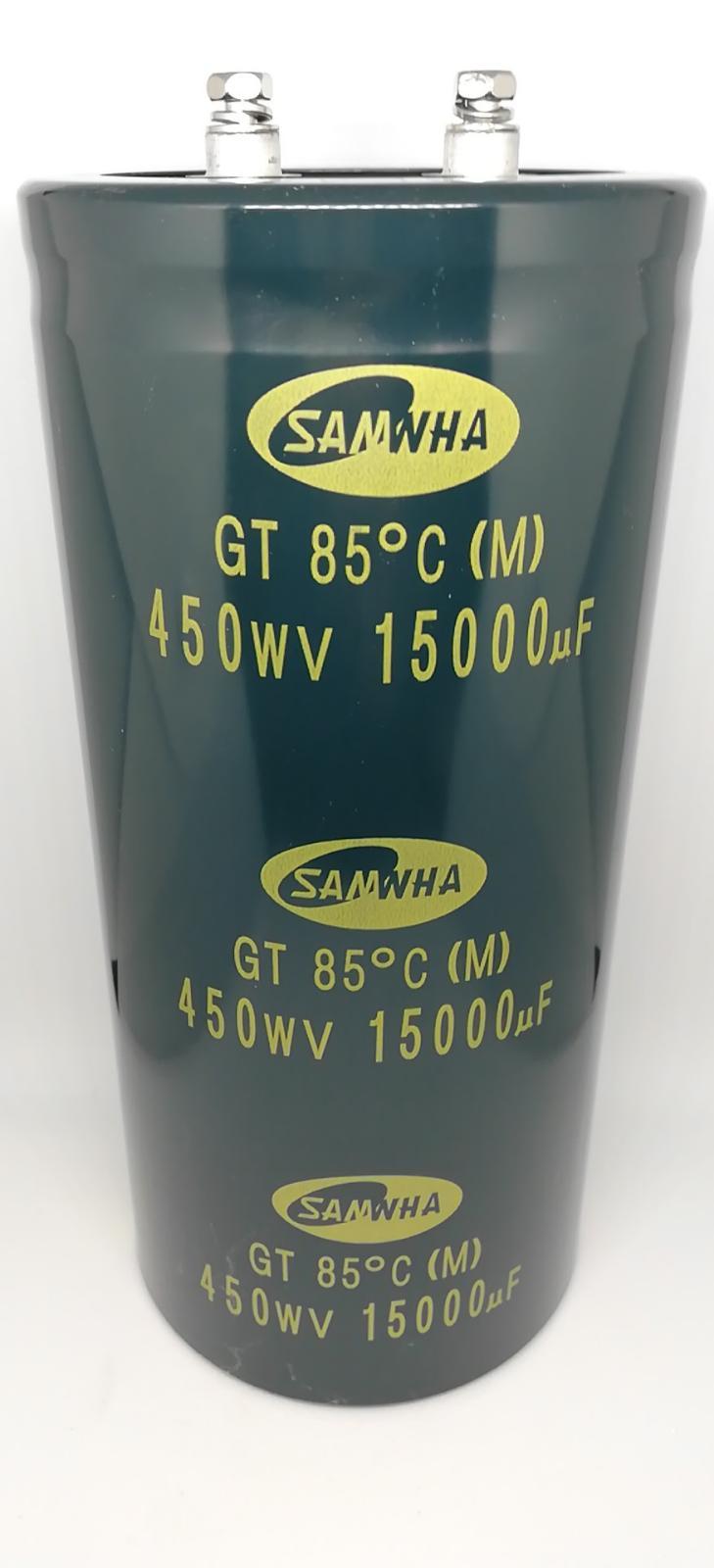 15000uf 450v  Vidalı Kondansatör 85c 89x190