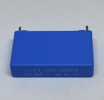 1.5UF 100V KISA BACAK %20 RM:22,5MM POLYESTER KONDANSATÖR