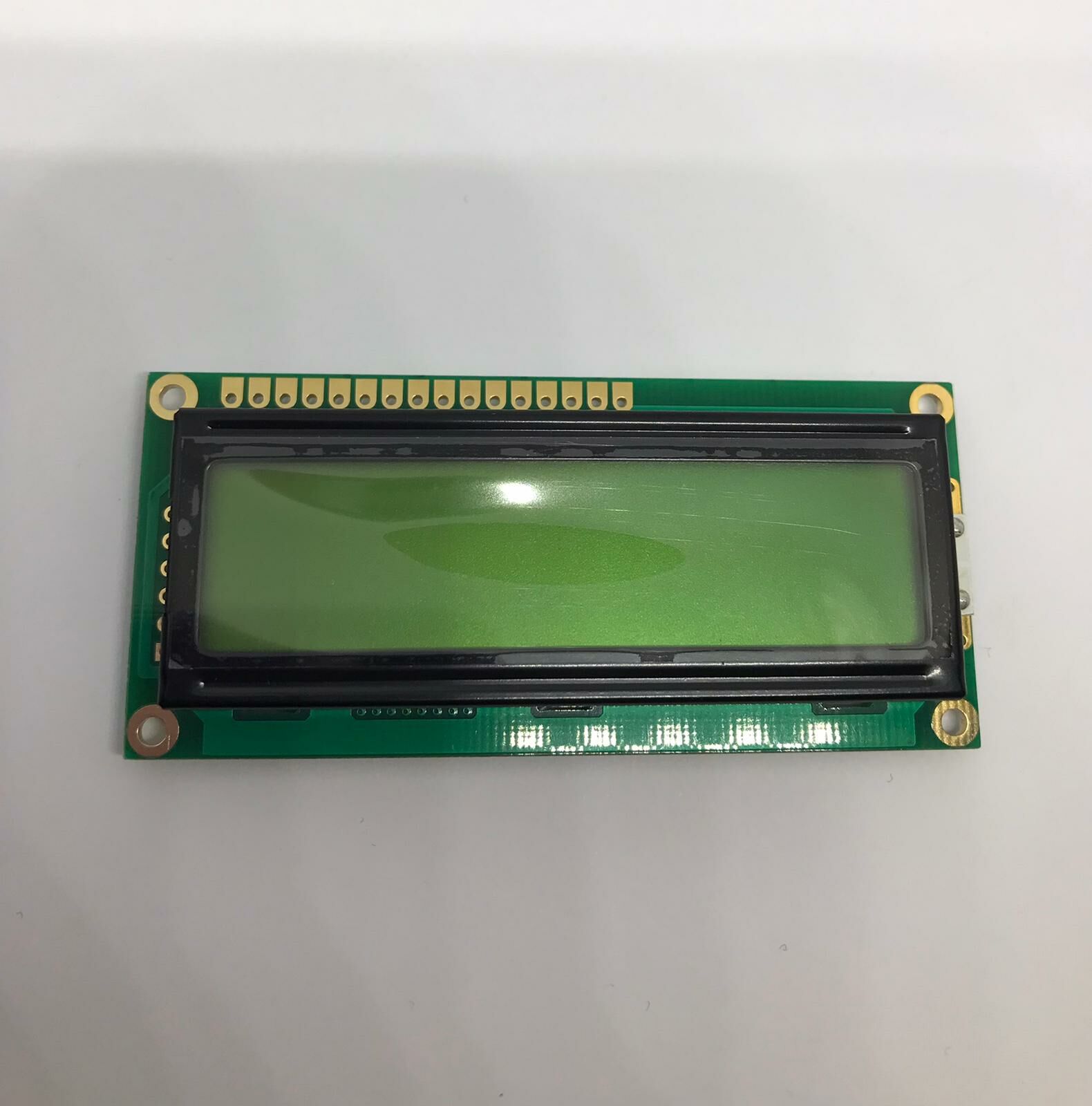 ACM1602K-FL-YBH-GN LCD Ekran Yeşil PIN SOL ÜST