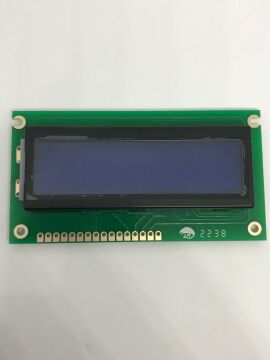 2X16 LCD ACM1602BA-NLW-BBH MAVİ SOL ALT