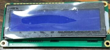 2X16 LCD MAVİ PIN SOL ÜST ACM1602KA-NLW-BBH