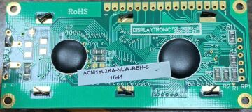 2X16 LCD MAVİ PIN SOL ÜST ACM1602KA-NLW-BBH