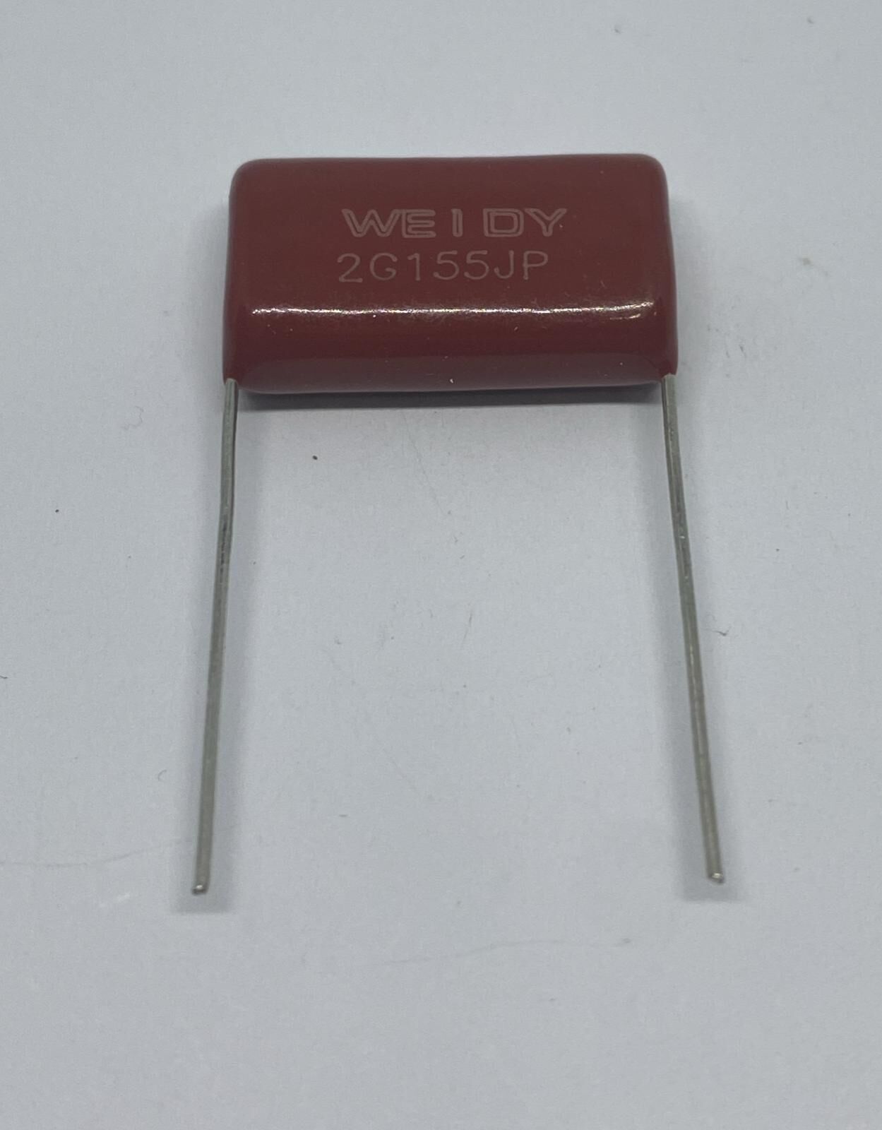 1.5UF 400V DAMLA TİPİ POLYESTER KONDANSATÖR  UZUN AYAK %5 RM:22.5MM