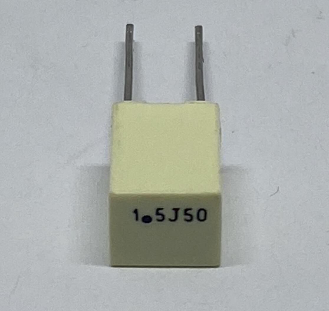 1.5UF 50V %5 RM:5MM POLYESTER KONDANSATÖR