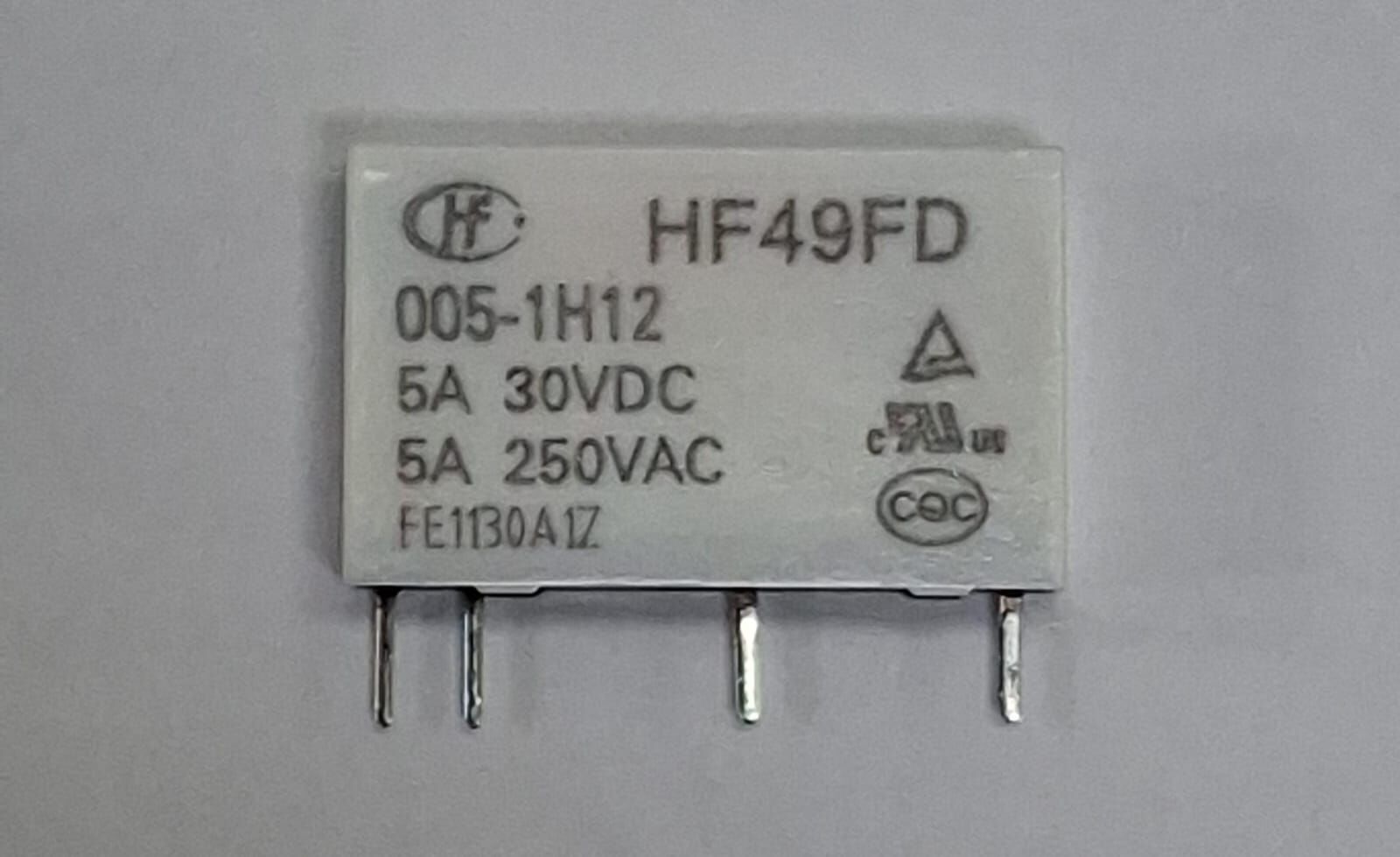 HF49F/005/1H12 5A Hongfa Role