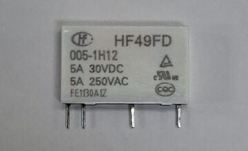 HF49FD-005-1H12 5A Hongfa Role