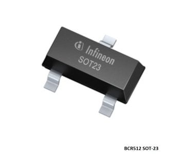 BCR512 SOT23 - 25ADET