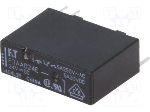 F3AA024E 24V 4PİN Kombi Röle Orjinal