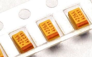 22UF 25V D-Case SMD Tantal Kondansatör