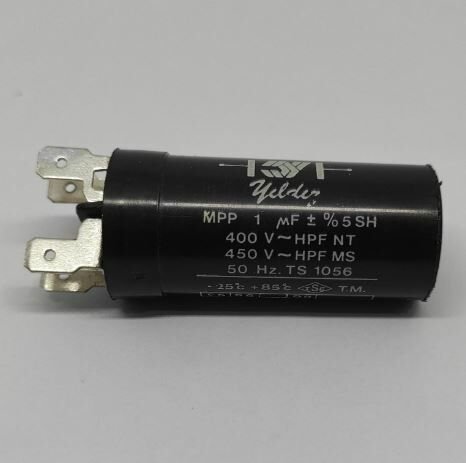 1UF 400VAC / 450VAC -25C+85C %5 MPP