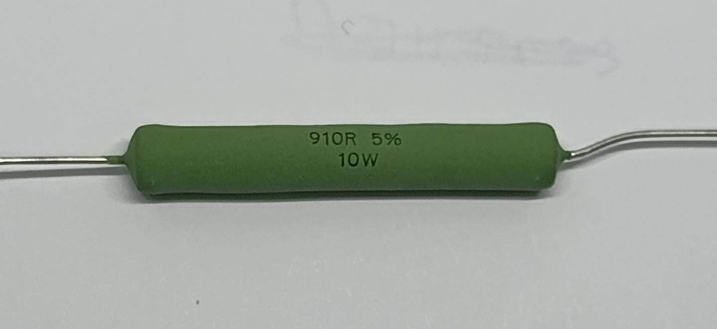 910R 10W %5 PORSELEN DİRENÇ