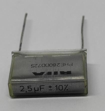 2.5UF 100V %10 RM:22.5