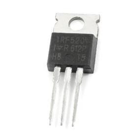 IRF520 10A 100V  TO-220 N KANAL MOSFET