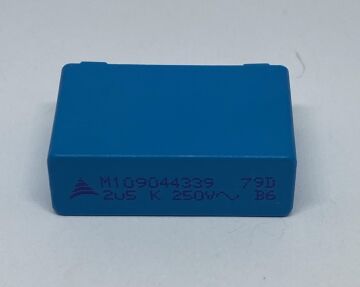2.5UF 250V AC RM:27.5 Polyester Kondansatör