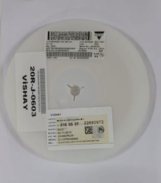 20R 603 SMD Direnç  %1 -  5000 Adet