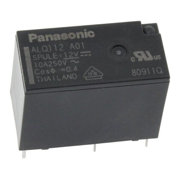 ALQ112 - Panasonic Röle (12Vdc 10A)